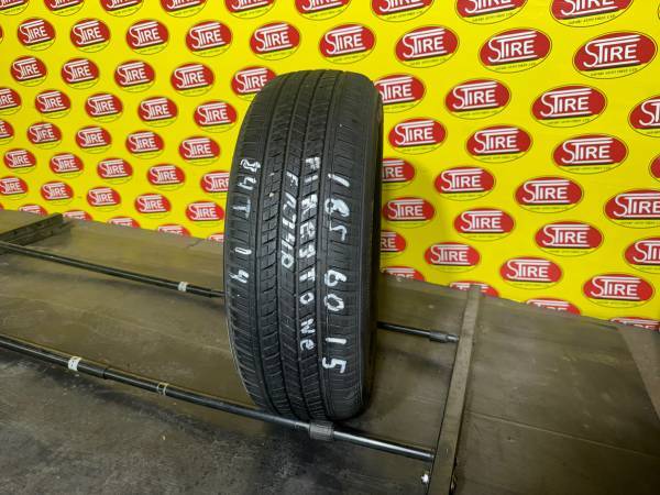 185/60R15 84T Firestone FR740 Used Single All Season Tire- 185/60R15 Grand Prix Tour RS Used Single All Season Tire - Image 1