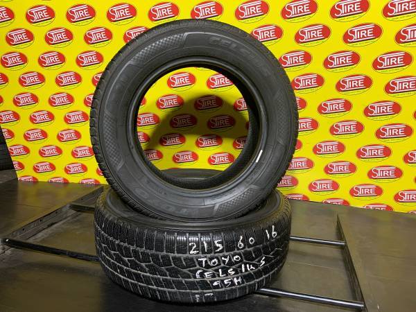 215/60R16 Toyo Celsius Used All Weather Tires - Safari Auto tires