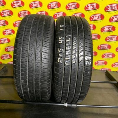 215/45R18 Pirelli P Zero Used All Season Tires