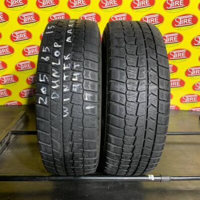 205/65R15 Dunlop Winter Maxx Used Winter Tires