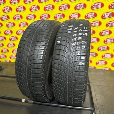 215/60R16 99H Michelin (Xice3) Used Winter Tires M+S