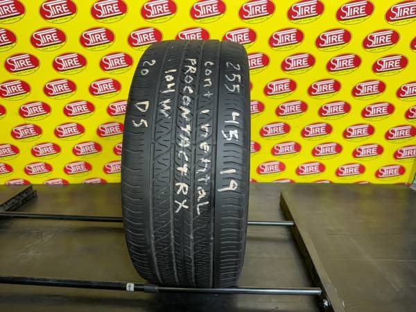 00w0w_4NGHX5t5dD3_0CI0t2_600x450 255/45R19XL 104W Continental ProContact RX Used Single All Season Tire - Image 1