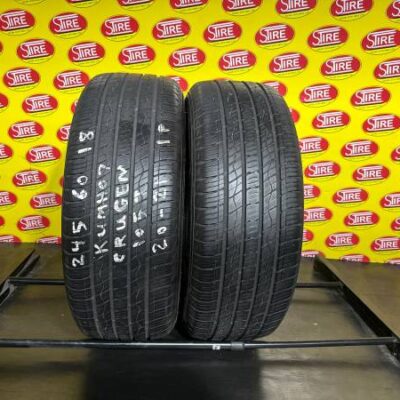 245/60R18 105T Kumho Crugen Premium Used All Season Tires