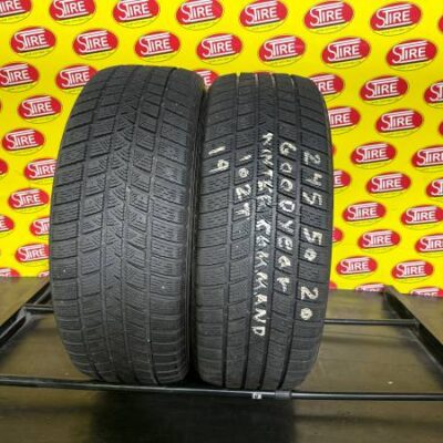 245/50R20 102T Goodyear Winter Command Used Winter Tires