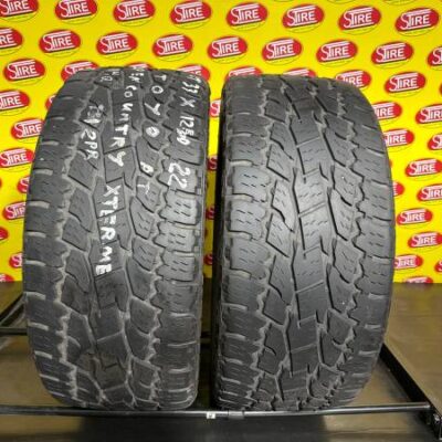 LT33x12.50R20 114Q Toyo Open Country A/T II Xtreme Used All Weather Tires