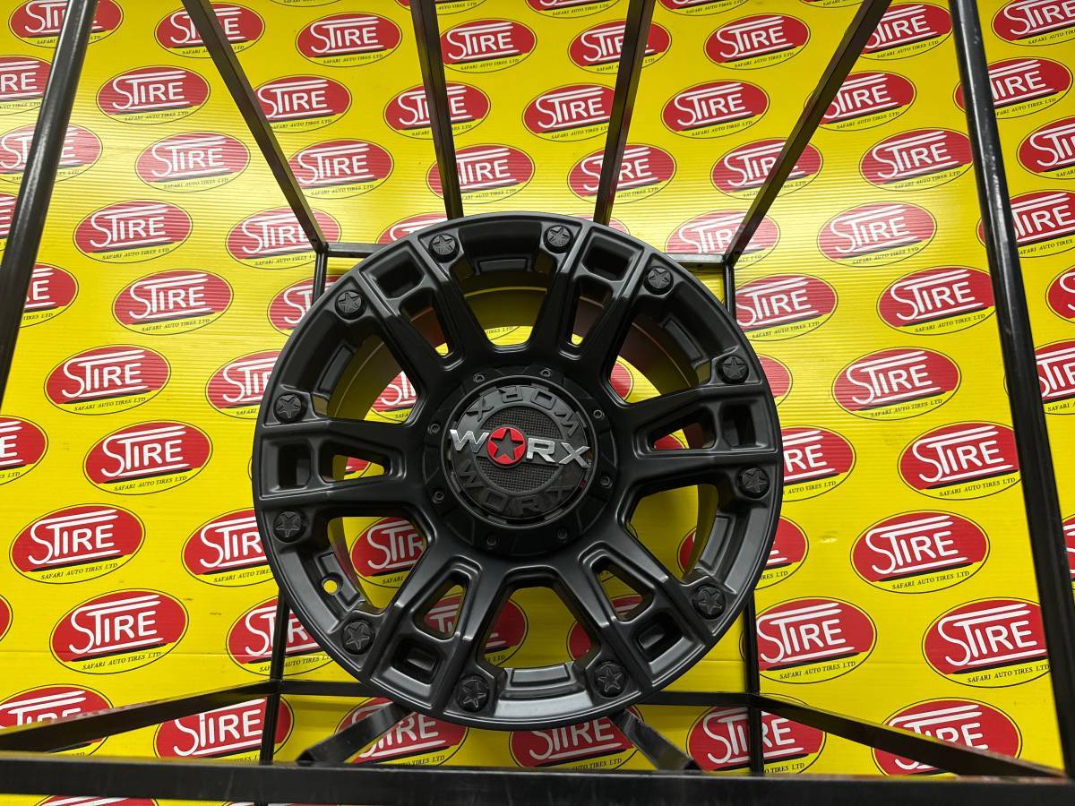 17×9 Worx 803 Beast Satin Black (803-7935SB+12) New After Market Rims 17×9 Worx 803 Beast Satin Black (803-7935SB+12) New After Market Rims - Image 1