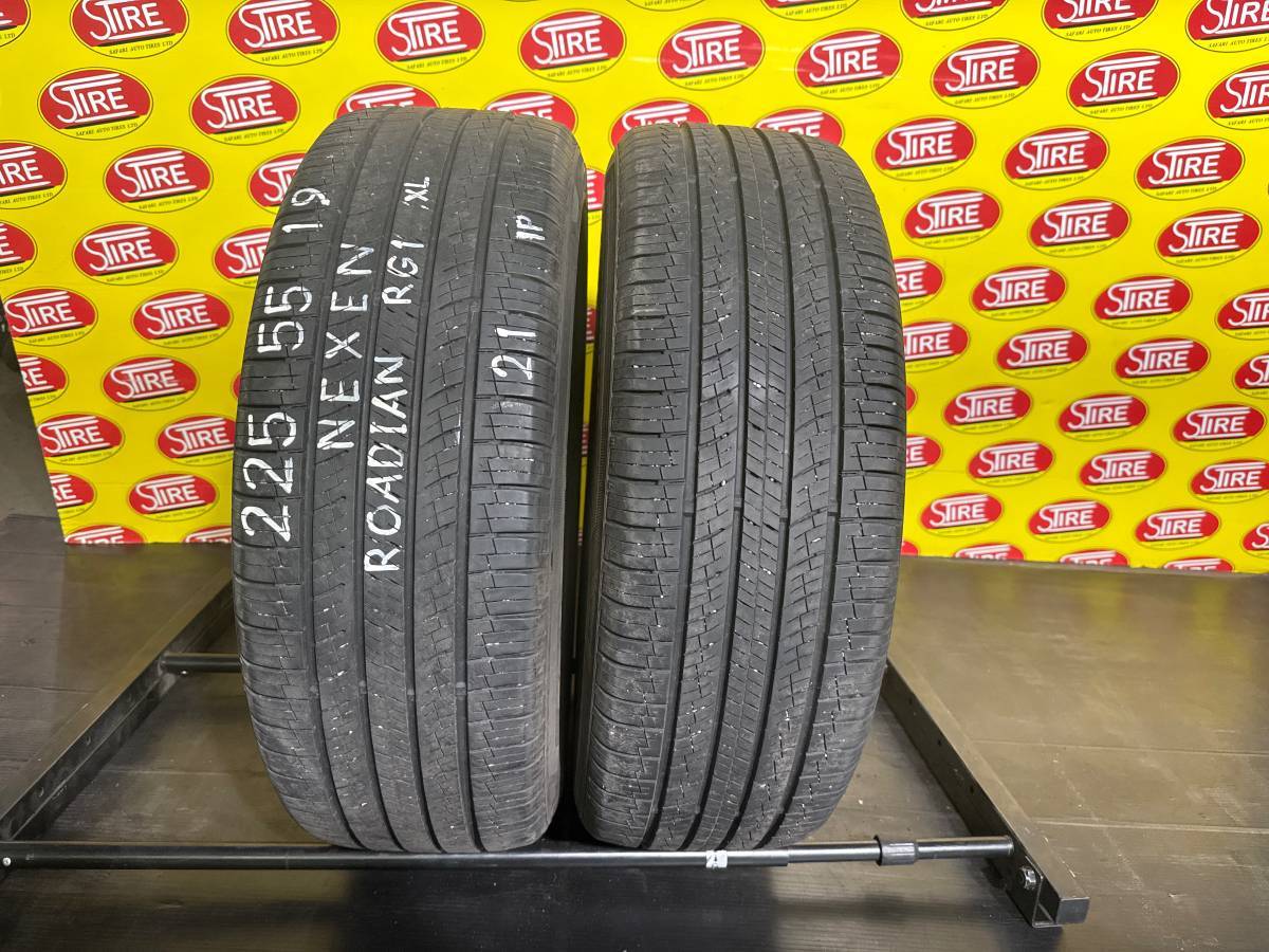 225/55R19 103V XL Nexen (Roadian GTX RG1) Used All Season Tires 225/55R19 103V XL Nexen (Roadian GTX RG1) Used All Season Tires - Image 1