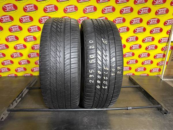 23550R20 Goodyear Eagle F1 Asymmetric SUV AT Used All Season Tires 235/50R20 Goodyear Eagle F1 Asymmetric SUV AT Used All Season Tires - Image 1