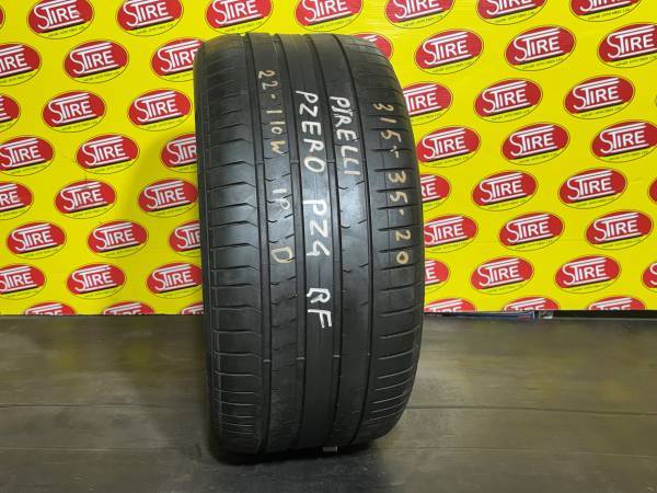 315/35R20 Pirelli P ZERO (PZ4-Luxury) Used Single Summer Tir 315/35R20 Pirelli P ZERO (PZ4-Luxury) Used Single Summer Tire - Image 1