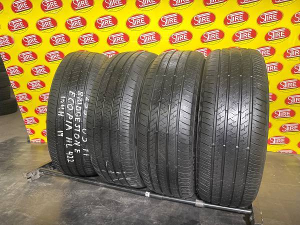 235/65R17 Bridgestone (Ecopia H/L422) Used All Season Tires- 235/65R17 Bridgestone (Ecopia H/L422) Used All Season Tires - Image 1