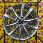 18x7 Mazda 10-Spoke Silver OEM Alloy Wheels