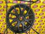 18x8 DAV Multi-Spoke Black Alloy Wheels