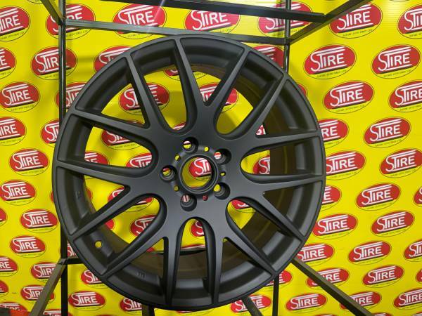 18x8 DAV Multi-Spoke Black Alloy Wheels 18x8 DAV Multi-Spoke Black Alloy Wheels - Image 1